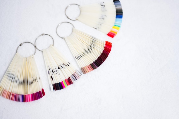 Набор вышитых образцов